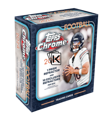 2024 Topps Chrome Football Mega Box