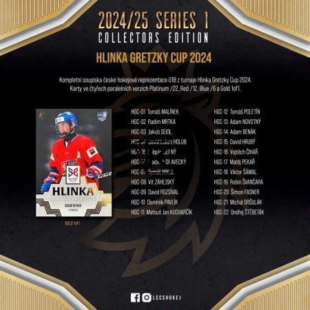 2024 25 Legendary Cards Český Hokej - Series 1 Collectors Edition Case ( 6 boxů)