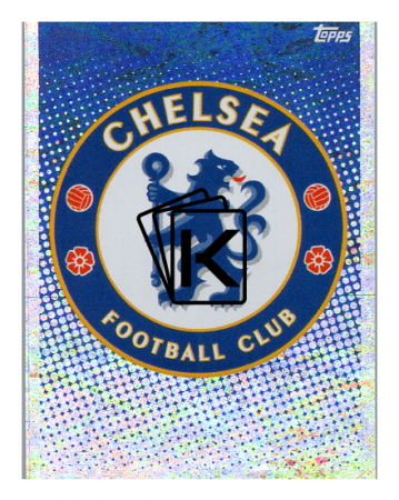 2020-21 Topps Champions League samolepka CHE1 Logo Chelsea FC