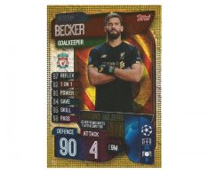 Fotbalová kartička 2019-2020 Topps Match Attax Champions League  Alisson Becker Record holders RH 2