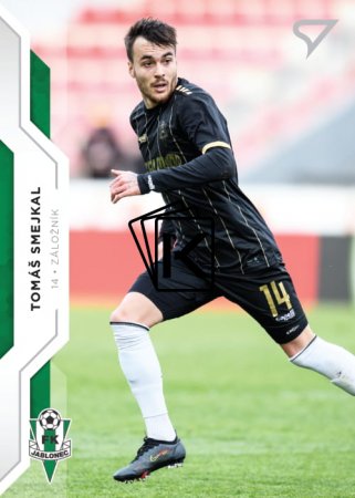 fotbalová kartička SportZoo 2020-21 Fortuna Liga Serie 2 řadová karta 306 Tomáš Smejkal FK Jablonec