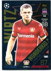 Fotbalová kartička 2022-23 Topps Match Attax UCL Limited Edition WonderKid LEWO4 Florian Wirtz Bayer Leverkusen