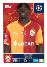 2025-26 Topps Champions League Galatasaray SK 229 Wilfried Singo