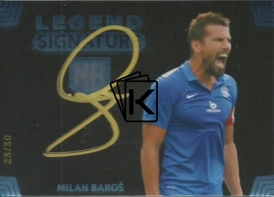 2023 Pro Arena Milan Baroš My Journey Legend Signature SI07 FC Slovan Liberec
