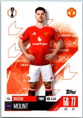 fotbalová kartička 2024-25 Topps Match Attax UEFA Club Competitions  104  Mason Mount (Manchester United)