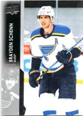 hokejová karta 2021-22 UD Series One 157 Brayden Schenn - St. Louis Blues