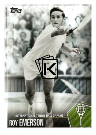 2019 Topps Tennis Hall of Fame 36 Roy Emerson