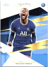 Fotbalová kartička Topps 2021-22 PSG Team Set Signature Celebrations 35 Georginio Wijnaldum