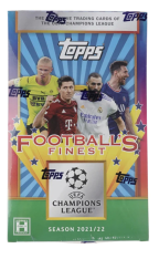 2021-22 Topps Finest Flashback UEFA Champions League Hobby  Box