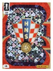 fotbalová kartička World Cup 2026 Adrenalyn XL 119 Team Crest (Croatia)