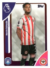 fotbalová kartička 2025-26 Topps  Premier League 65 Kevin Schade (Brentford)