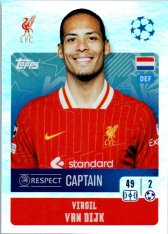 2024-25 Topps Champions League 260 Virgil van Dijk (Liverpool)