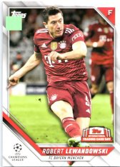 Fotbalová kartička 2021-22 Topps CLBC-8 Robert Lewandowski - FC Bayern München