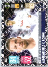 fotbalová kartička 2021-22 Topps Match Attax UEFA Champions League Master & Apprentice 422 Toby Alderweireld & Joe Rodon Tottenham Hotspur