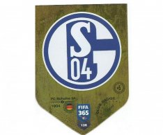 Fotbalová kartička Panini FIFA 365 – 2019 Znak Schalke 04