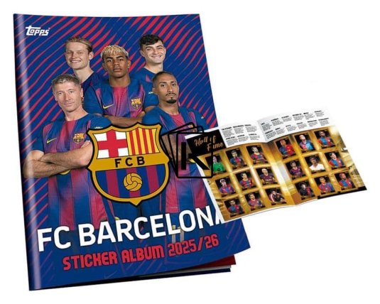 2025-26 Topps FC Barcelona Sticker set