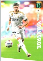 fotbalová karta Panini Top Class 51  Federico Valverde (Real Madrid CF)
