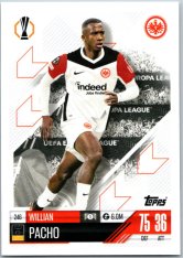 fotbalová kartička 2024-25 Topps Match Attax UEFA Club Competitions 246 Willian Pacho (Eintracht Frankfurt)