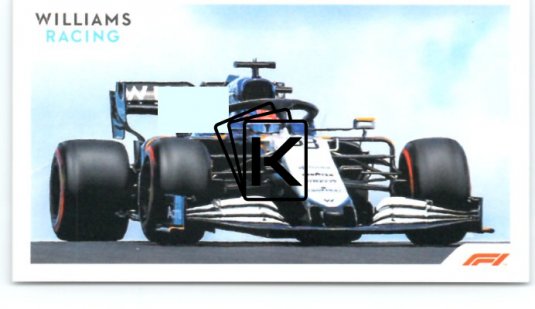 samolepka 2021 Topps Formule 1 Widescreen 207 George Russell Williams