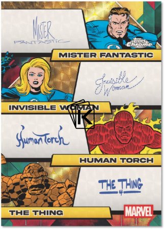 2025 Topps Chrome Marvel Balíček