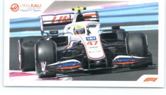 samolepka 2021 Topps Formule 1 Widescreen 187 Mick Schumacher Haas RC