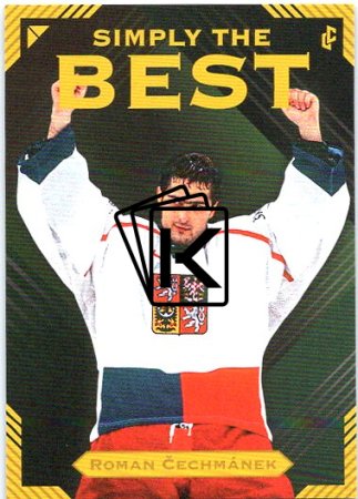 Legendary Cards Simply The Best 21 Roman Čechmánek 2000 Česká Republika