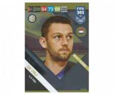 Fotbalová kartička Panini FIFA 365 – 2019 Fans 156 Stefan De Vrij Inter Milan