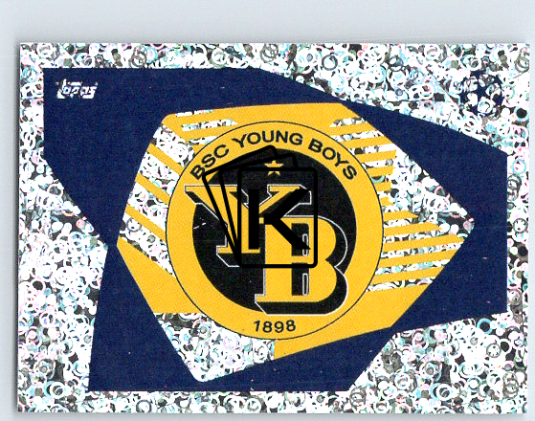 2020-21 Topps Champions League samolepka Logo FC Young Boys Bern