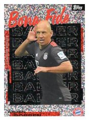 fotbalová kartička 2025-26 Topps Team set FC Bayern Munchen Bona Fide Baller BB-1 Arjen Robben Static