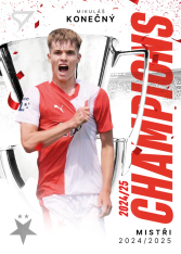 2025-26 SportZoo SK Slavia Praha Champions CH-10 Mikuláš Konečný RC
