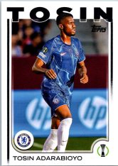 fotbalová kartička 2024-25 Topps UEFA Club Competitions Flagship 102 Tosin Adarabioyo Chelsea FC