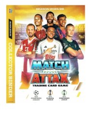 Fotbalové Album na karty A4  2025-26 Topps Match Attax UCC ( 576 karet)