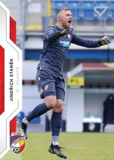 fotbalová kartička SportZoo 2020-21 Fortuna Liga Serie 2 řadová karta 280 Jindřich Staněk FC Viktoria Plzeň