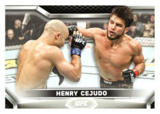 2020 Topps UFC Knockout 4 Henry Cejudo - Flyweight