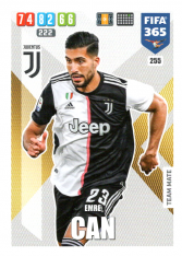 Fotbalová kartička Panini Adrenalyn XL FIFA 365 - 2020 Team Mate 255 Emre Can Juventus