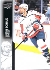hokejová karta 2021-22 UD Series One 191 Justin Schultz - Washington Capitals