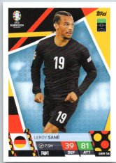 fotbalová karta Topps Match Attax EURO 2024 GER16 Leroy Sané (Germany)