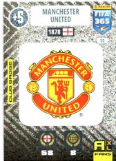 fotbalová karta Panini Adrenalyn XL FIFA 365 2021 Logo 22 Manchester United