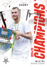 2025-26 SportZoo SK Slavia Praha Champions CH-33 Tomáš Chorý