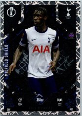Fotbalová kartička 2024-25 Topps Match Attax EXTRA UEFA Club Competitions Midfield Shield 323 Yves Bissouma (Tottenham Hotspur)