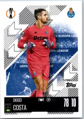 fotbalová kartička 2024-25 Topps Match Attax UEFA Club Competitions 290 Diogo Costa (FC Porto)  -  Captain format - title missing