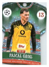 fotbalová kartička 2025-26 Topps UCC Winter SquadZone 13 Pascal Gross Borussia Dortmund