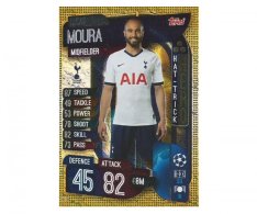 Fotbalová kartička 2019-2020 Topps Match Attax Champions League Lucas Moura Hattrick Hero HH 6