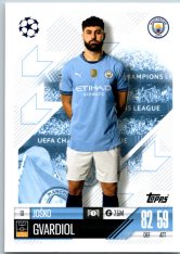 fotbalová kartička 2024-25 Topps Match Attax UEFA Club Competitions 13 Josko Gvardiol (Manchester City)