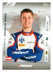 2025 Topps Turbo Attax F1 Trident F3 Ones to Watch HP 229 Charlies Wurz