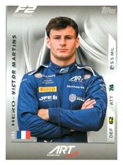2025 Topps Turbo Attax F1 ART Grand Prix F2 Teams HP 191 Victor Martins