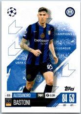 fotbalová kartička 2024-25 Topps Match Attax UEFA Club Competitions 300 Alessandro Bastoni (FC Internazionale Milano)
