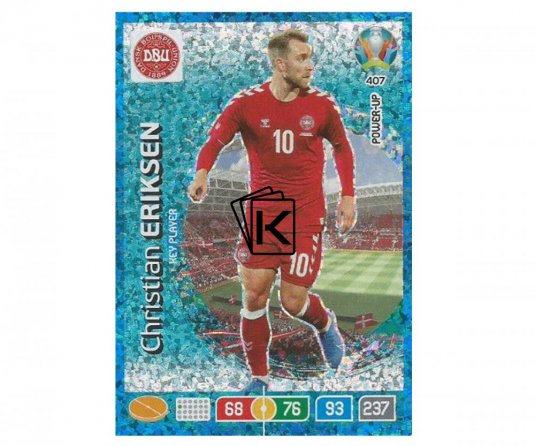 Panini Adrenalyn XL UEFA EURO 2020 Key Player 407 Christian Eriksen Denmark