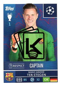 2025-26 Topps Champions League FC Barcelona 183 Marc-André ter Stegen