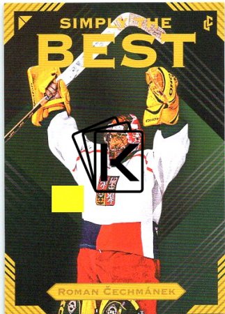 Legendary Cards Simply The Best 19 Roman Čechmánek 2000 Česká Republika Třetí titul MS